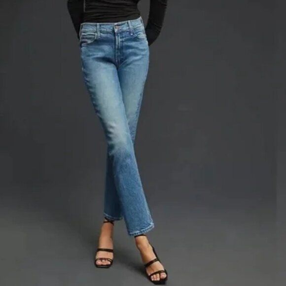 MOTHER Denim - MOTHER DENIM MID RISE DAZZLER ANKLE JEANS TROPIC LIKE IT'S HOT STRETCH sz 26